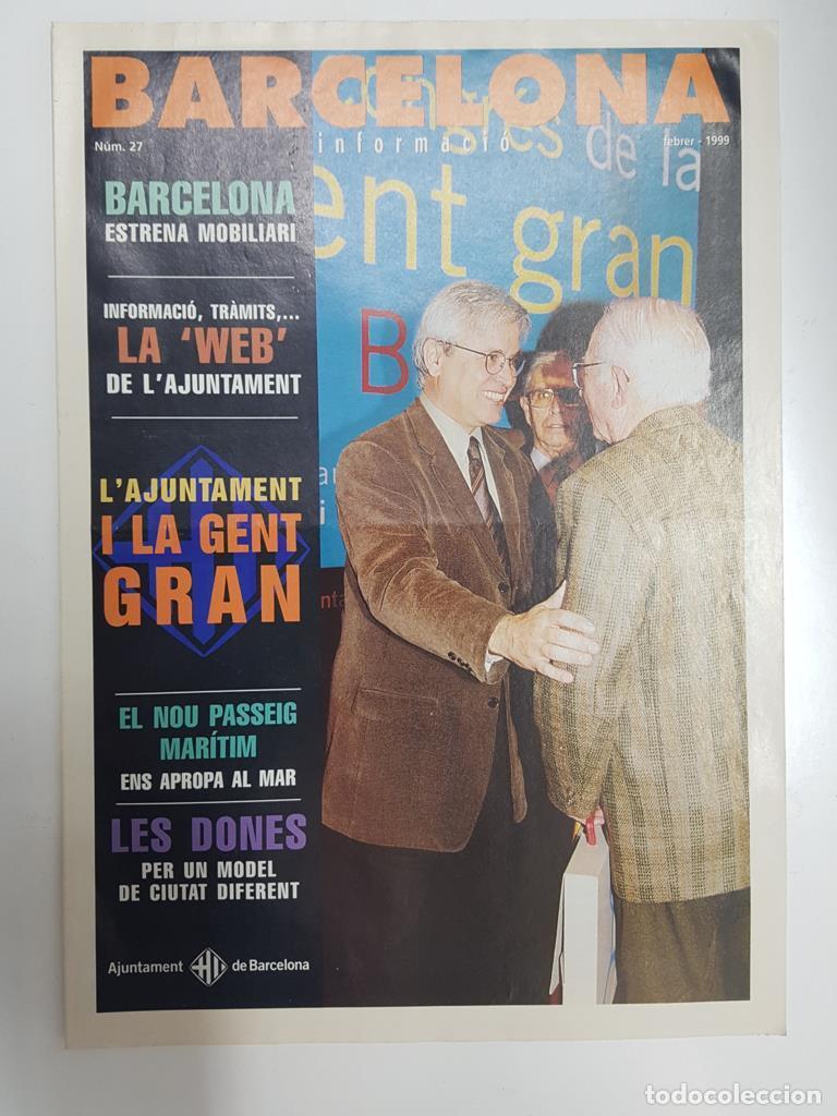 Postkarten: Revista Barcelona Informacio: num 27, febrer 1999. La rehabilitzacio d'edificis de l'Eixample. - NU