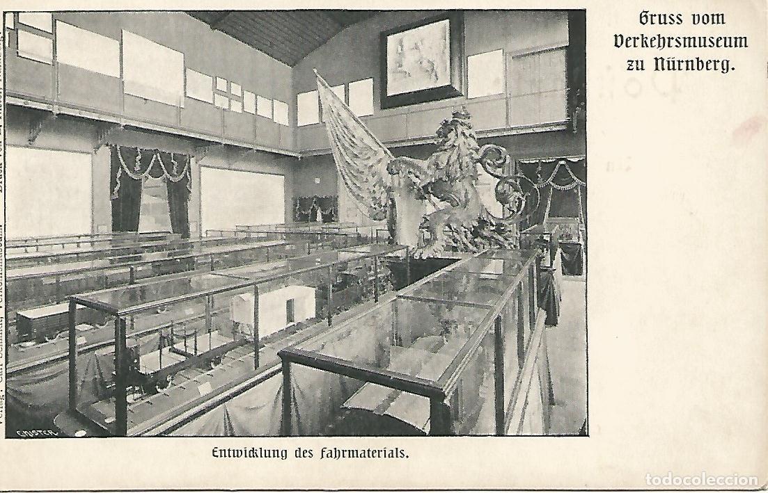 Postales: Postal 51550: NURNBERG - Interior del Verkehrsmuseum - Varios