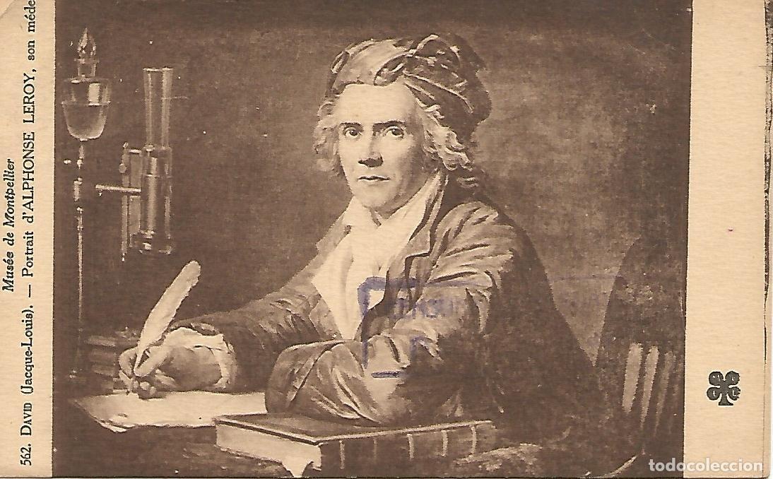 Cartoline: Postal 51767: MONTPELLIER - J-L David- Retrato de Alphonse Leroy - Varios