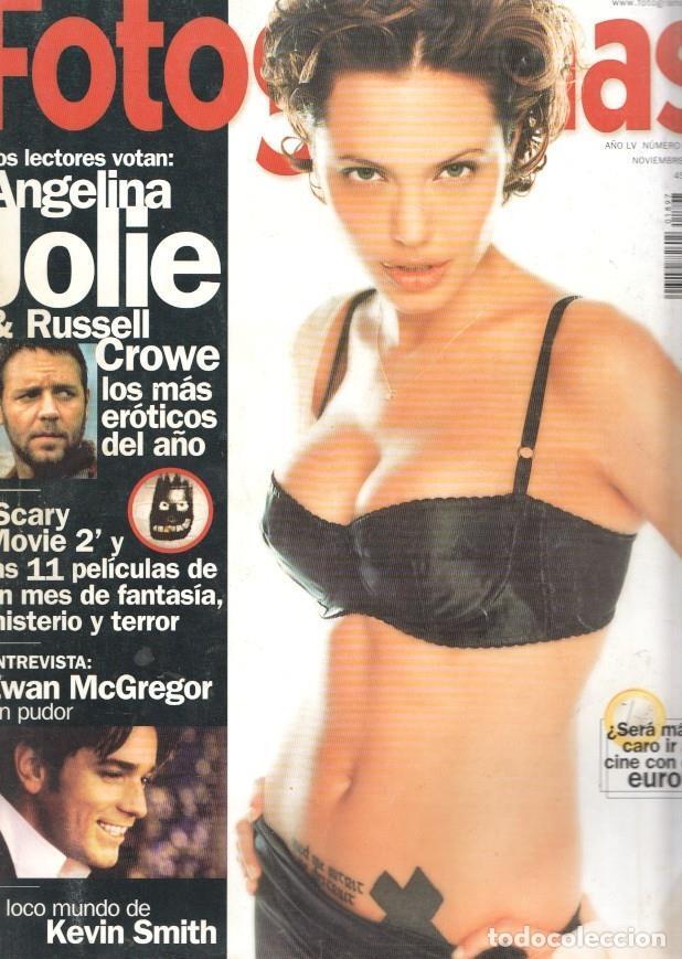 Postales: Fotogramas numero 1897, noviembre 2001: Angelina Jolie y Russell Crowe, los - varios
