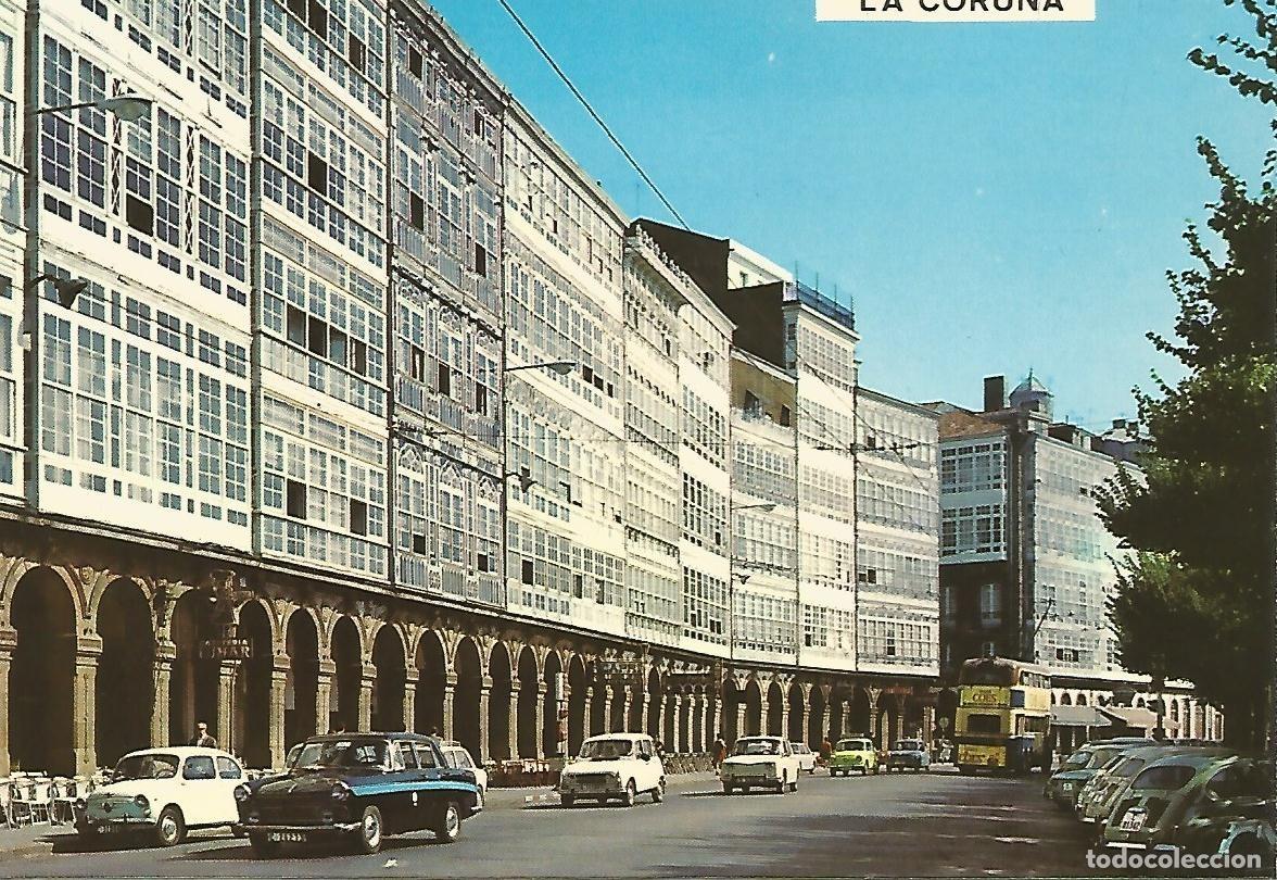 Postkarten: Postal 52059: LA CORU&Ntilde;A - Avenida de La Marina - Varios