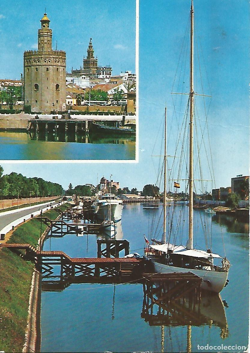 Postcards: Postal 52248: SEVILLA - Torre del Oro - Varios