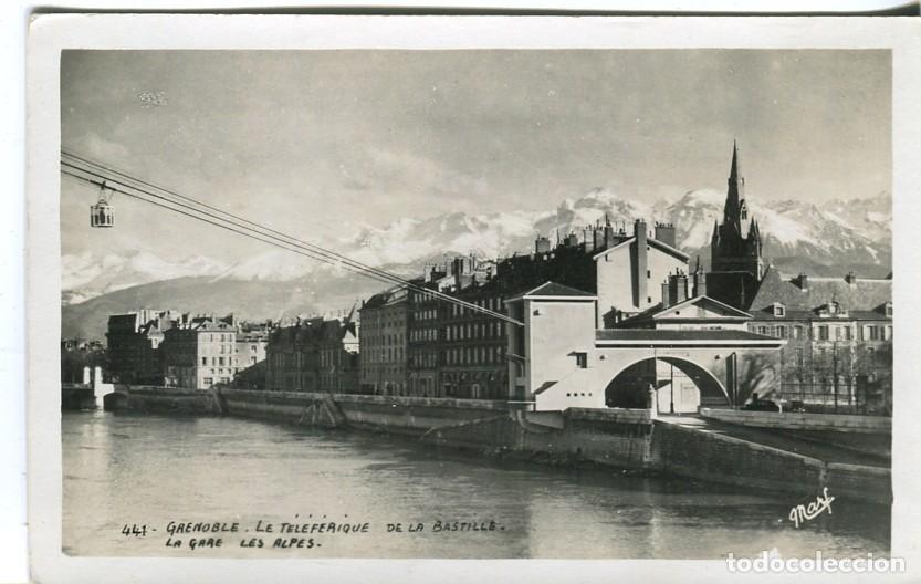Postkarten: Postal-Postcard 17224: GRENOBLE - Le teleferique de la Bastilla - Varios