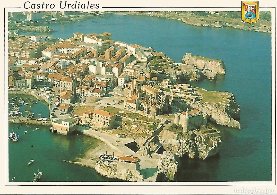 Postais: Postal 52333: CASTRO URDIALES - Vista aerea - Varios