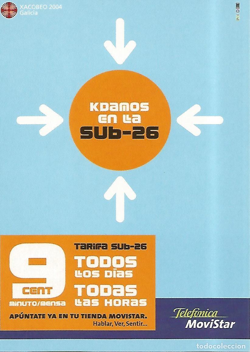Postcards: Postal publicitaria 52451: Movistar. Tarifa Sub-26 - Varios