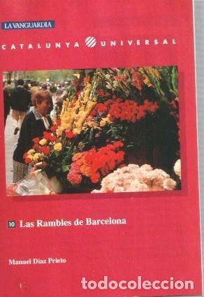 Postais: Catalunya Universal numero 10: Las rambles de Barcelona - Manuel Diaz Prieto