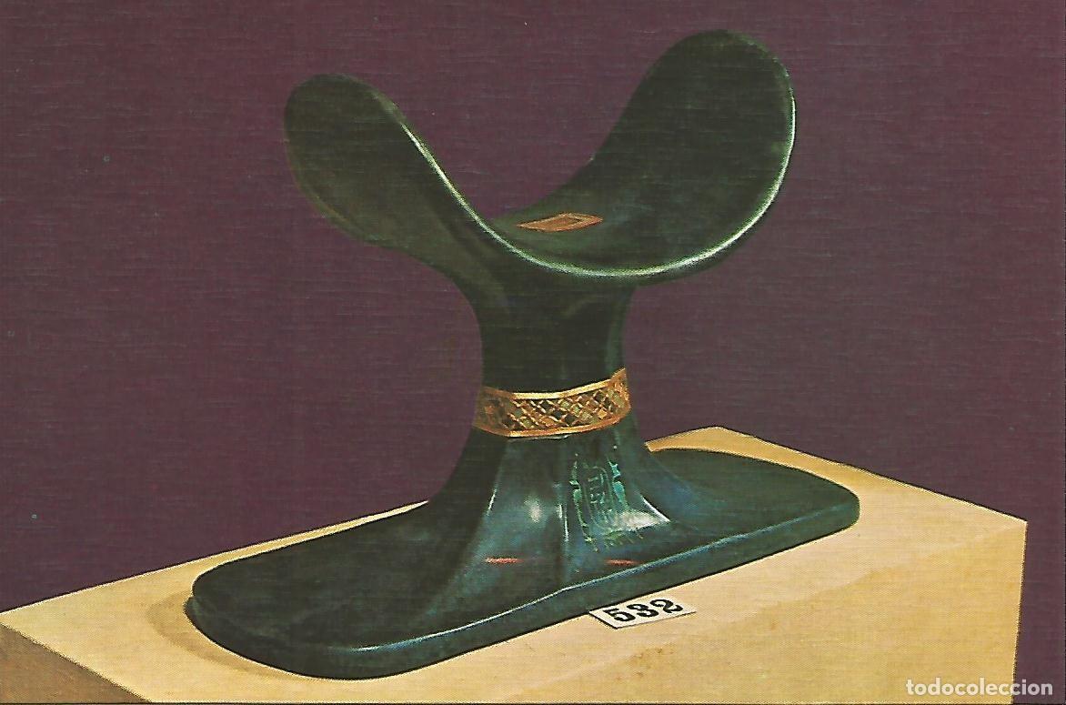 Cartes Postales: Postal 52647: Apoya-cabeza del tesoro de Tutankhamon - Varios