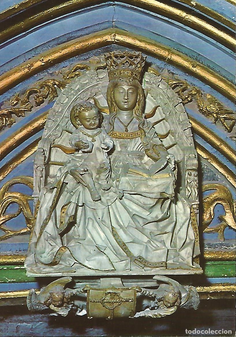 Postkarten: Postal 52551: BURGOS. Virgen de alabastro del Coro de las Padres en la Cartuja de Miraflores - Vario