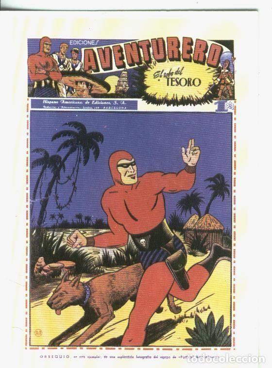 Postkarten: Postal 000573: Ficha: Aventurero, segunda epoca - Varios