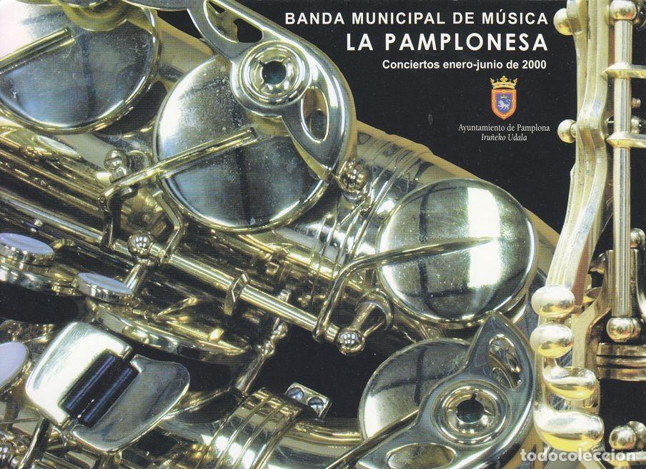 Postkarten: Postal 60628. Publicitaria Banda municipal de musica (Ayunt. Pamplona) - Varios