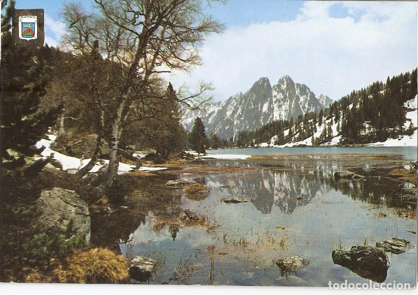 Postkarten: Postal 044353 : Pirineu Catala (Lleida). Vall despot. Estany Ratera Parc Nacional i vista dEls Encan