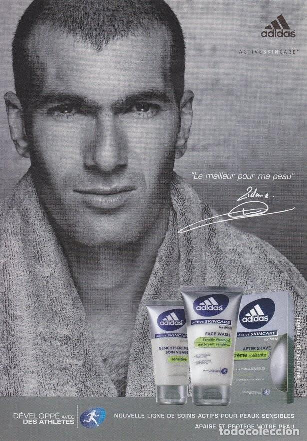 Postales: Postal 60409. Publicitaria adidas con Zidane de protagonista - Varios