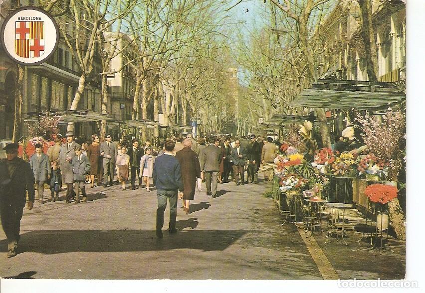 Postkarten: Postal 044591 : Barcelona. Rambla de las Flores - Varios