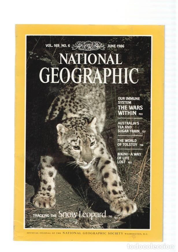 Cartes Postales: National Geographic, vol. 169 num 06, june 1986: Our immune system the wars - varios
