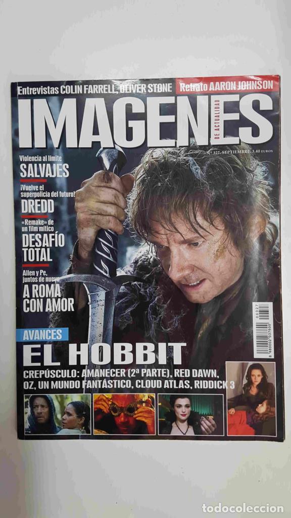 Postales: Revista Cine: Imagenes de Actualidad num 327, septiembre 2012. Portada: El Hobbit - NULL
