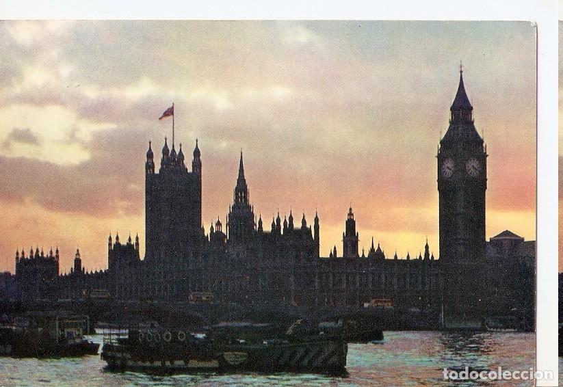 Postcards: Postal 044821 : London. The majestic structure of the Palace of Westminster - Varios
