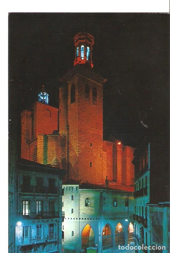 Postkarten: Postal 044827 : Pamplona. Iglesia de San cernin (noche) - Varios