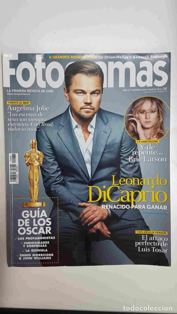 Cartes Postales: Revista Fotogramas: numero 2069 / a&ntilde;o 69, marzo 2016. Portada Leonardo DiCaprio en Renacido para gan