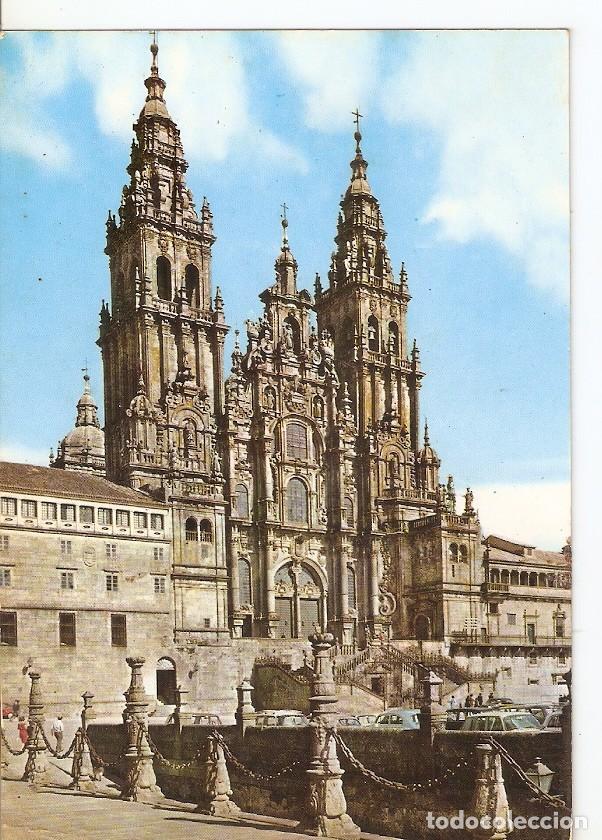 Postales: Postal 044955 : Santiago de Compostela. Catedral. Fachada del Obradoiro (siglo XVIII) - Varios