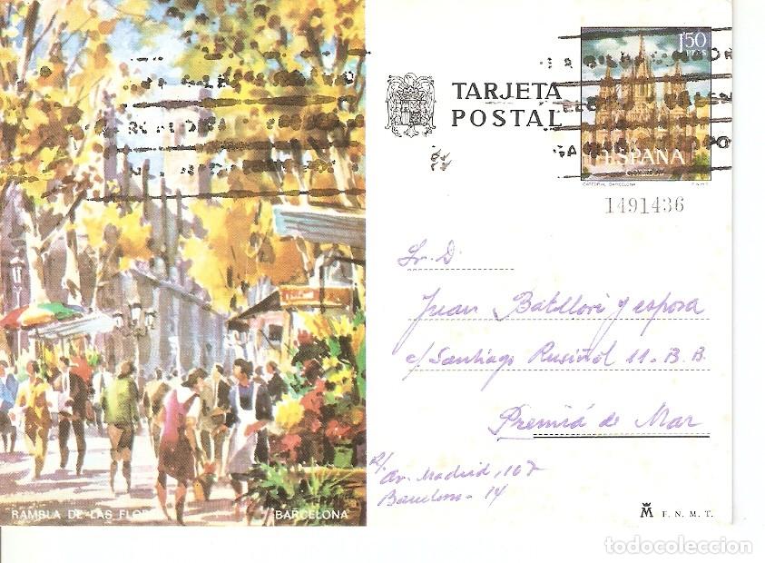 Postkarten: Postal 044874 : Rambla de las Flores - Barcelona - Varios