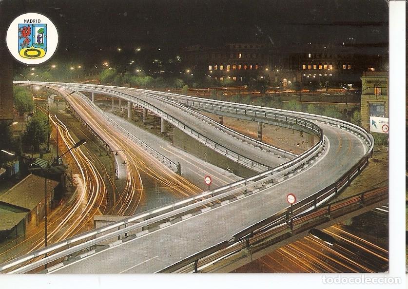 Cartoline: Postal 045113 : Madrid. Pasos elevados de la Glorieta del Emperador Carlos V - Varios