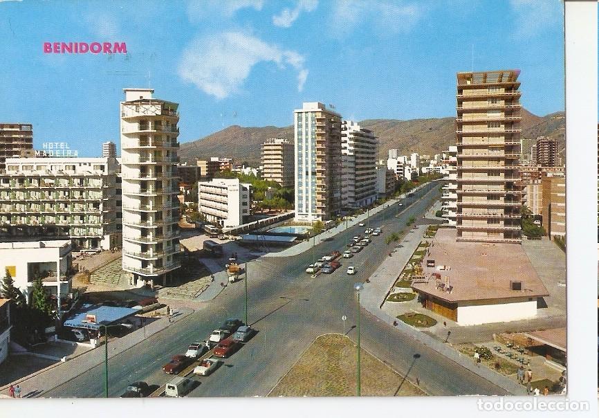Postales: Postal 045209 : Benidorm (Alicante). Avenida del Mediterraneo - Varios