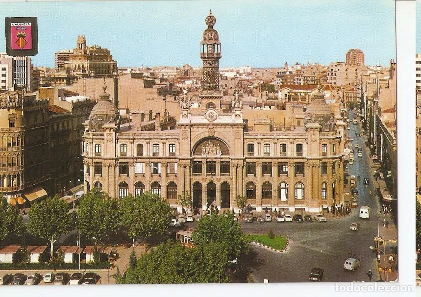 Postkarten: Postal 045232 : Valencia. Plaza del Caudillo. Edificio de Correos - Varios
