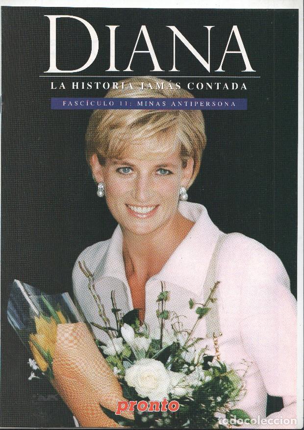 Cartoline: Pronto: Fasc&iacute;culo 11 de Diana, La historia jam&aacute;s contada - Minas antipersona - NULL