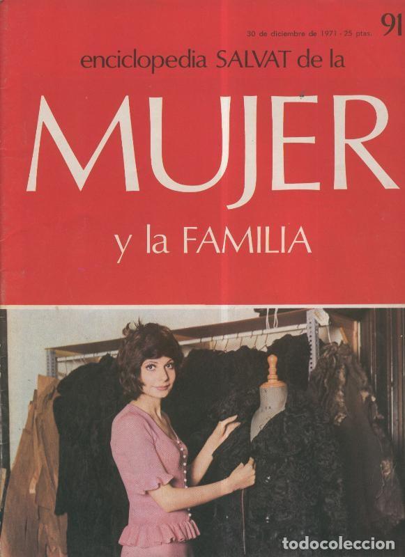 Postales: Fasciculo Enciclopedia Salvat de la Mujer y la Familia numero 091 - Varios