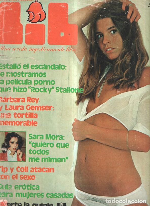 Postales: Revista: Liib numero 123, 1979 : Barbara Rey y Laura Gemser, Estallo el escandalo: Le mostramos la p