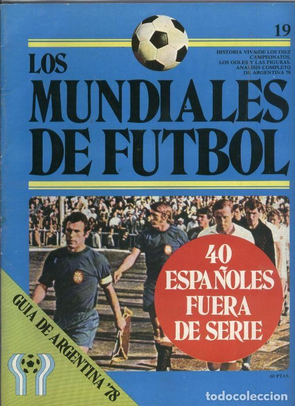 Postales: Los mundiales de futbol fasciculo numero 19 - Varios