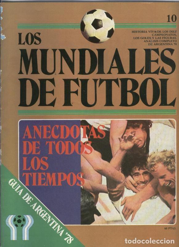 Postales: Los mundiales de futbol fasciculo numero 10 - Varios