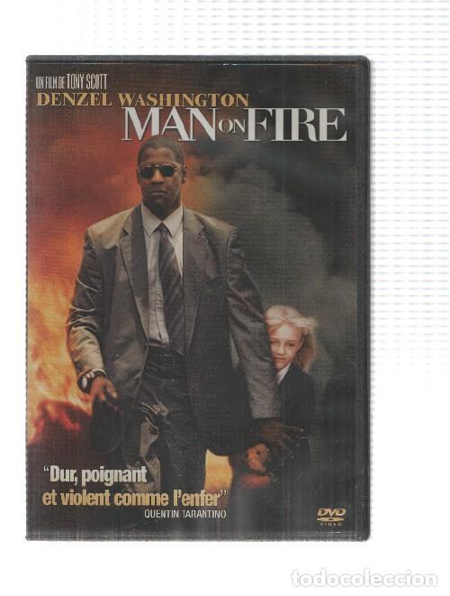 Postcards: DVD pelicula: Man of Fire - idiomas: franc&eacute;s, ingl&eacute;s. Denzel Washington. Un film de Tony Scott
