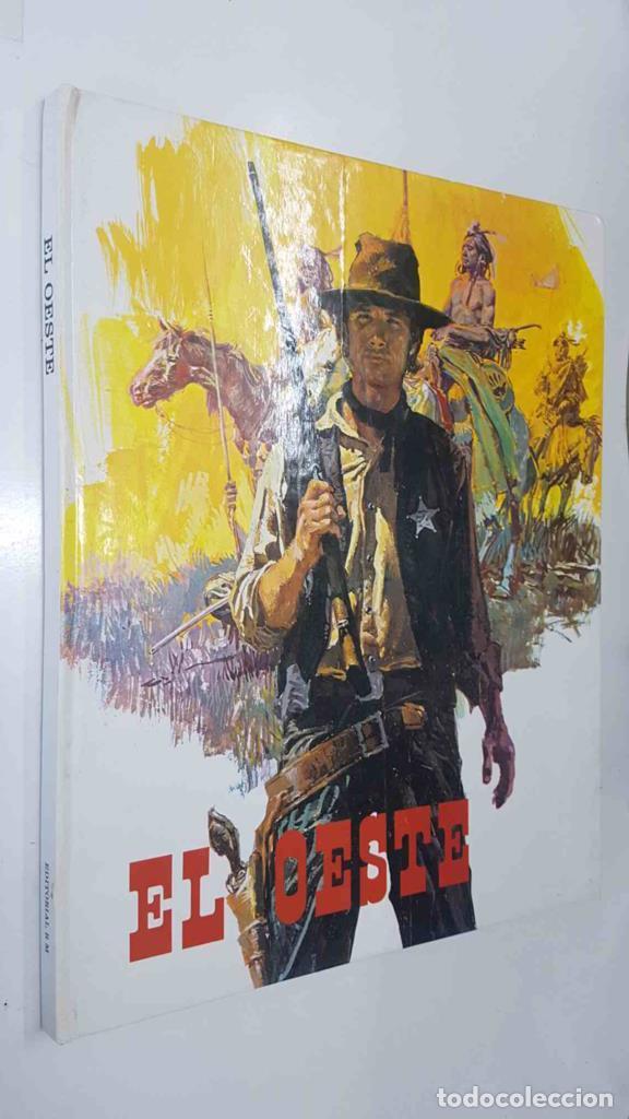 Cartoline: Ed. RM: El Oeste. Texto: Pablo Ramirez, ilustraciones de Art Studium (1976). Ilustracion cubierta: