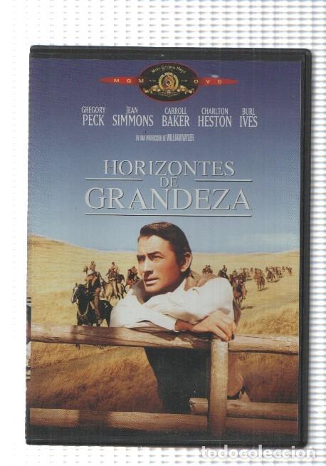 Cartoline: DVD: Horizontes de grandeza (1958). Una produccion de William Wyler con Gregory Peck, Jean Simmons,