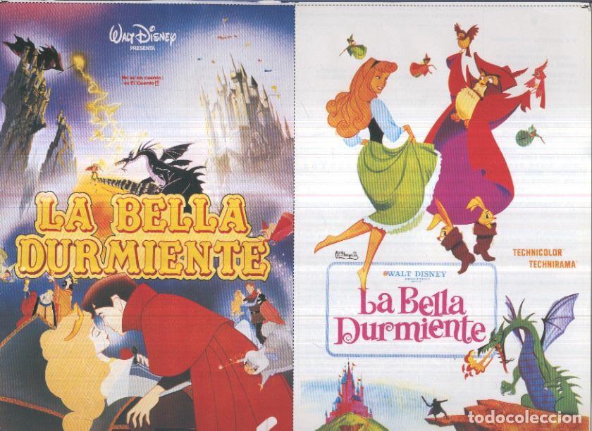 Postales: Caratula cine 30x22 cm: La bella durmiente - Varios
