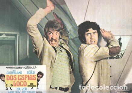 Postkarten: Caratula de cine: DOS ESPIAS A LO LOCO / Spys (numerado 01 en trasera) - Irvin Kershner