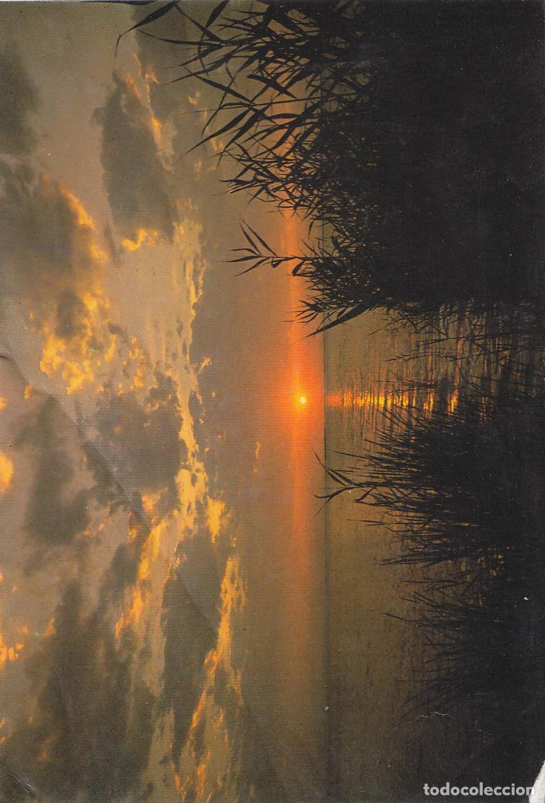 Postkarten: Postal 61301 : Valencia. Puesta de Sol en la Albufera - Varios