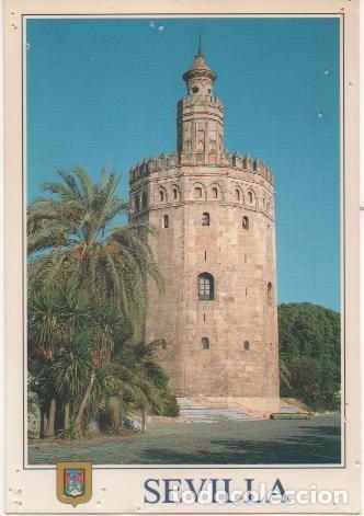 Postcards: Postal E00414: Torre del Oro Sevilla - Varios