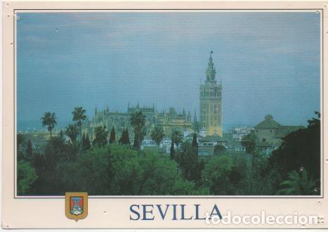 Postais: Postal E00454: Catedral, Giralda, Sevilla - Varios