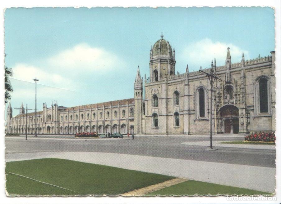 Postcards: Postal JC034: Lisboa - Monsteiro dos Jeronimos (Jeronimos Monastery) - Varios