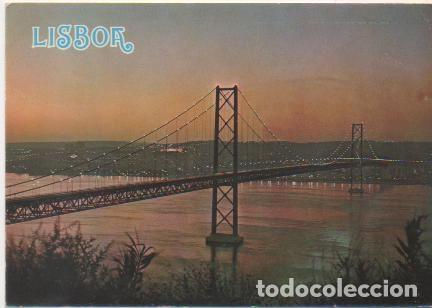 Postkarten: Postal E02214: Puente sobre el Tajo, Lisboa, Portugal - Varios