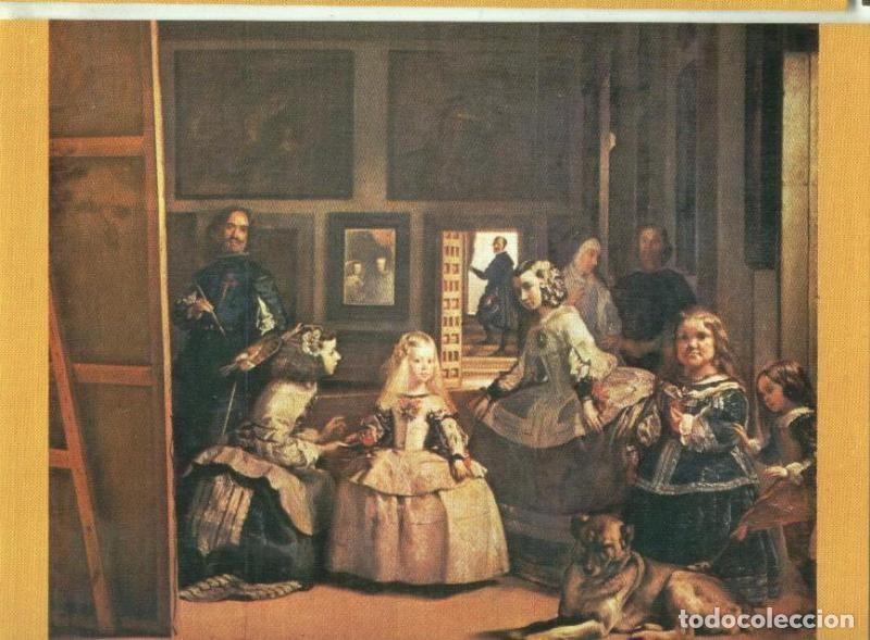 Postales: Postal : Velazquez: escuela espa&ntilde;ola-Las meninas - Varios