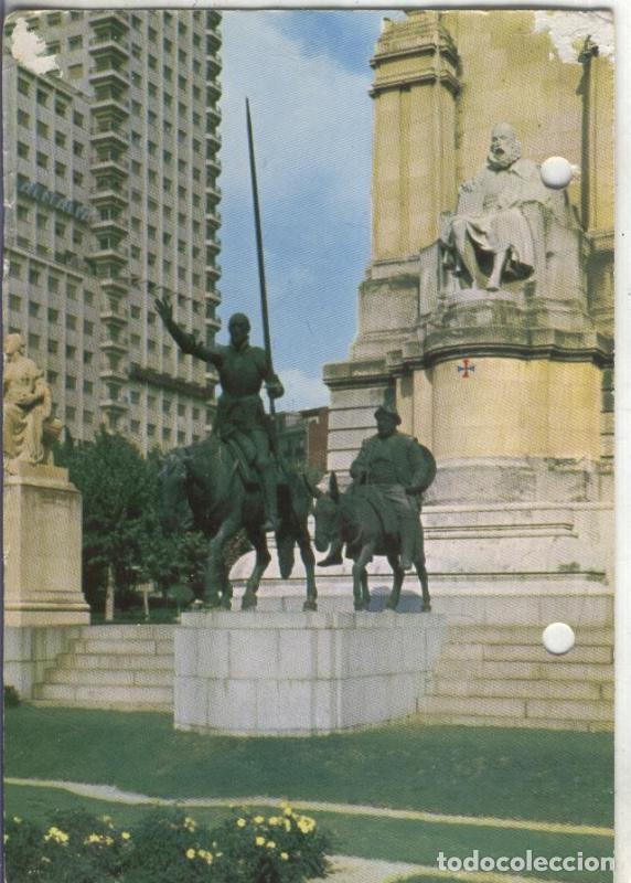 Postais: Postal: Madrid: Monumento a Cervantes - Varios