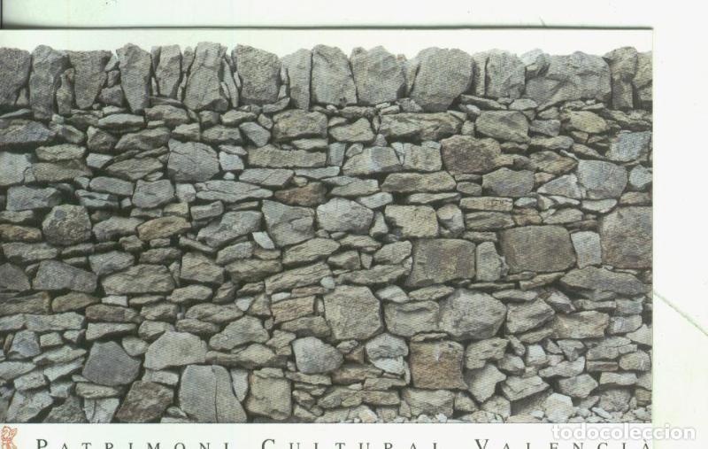 Postcards: Postal: Valencia: Paret de pedra seca en vilafranca - Varios