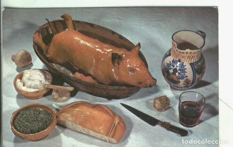 Postais: Postal: Segovia: Toston, plato tipico - Varios