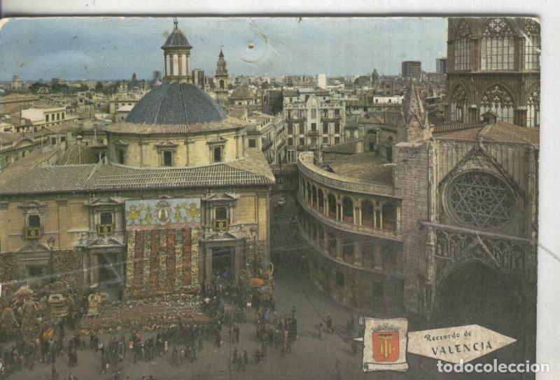 Postales: Postal 4537 : Valencia: Ofrenda de flores Virgen Desamparados - Varios