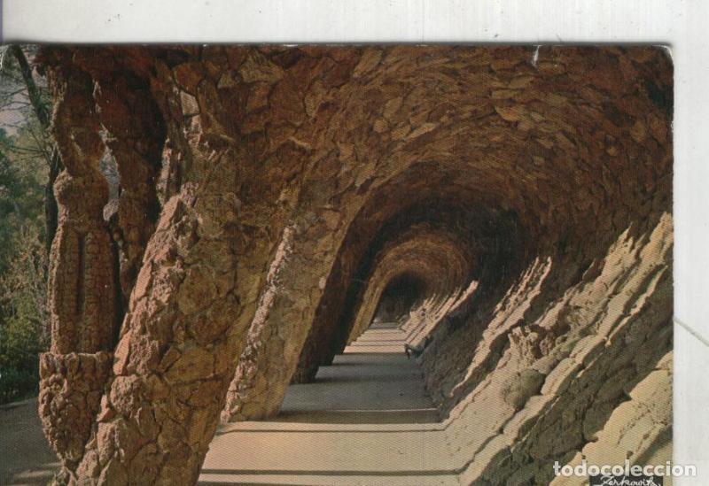 Postkarten: Postal 4437 : Barcelona: Parque Guell: Arcadas - Varios