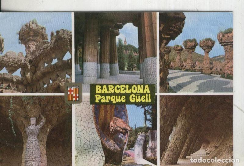 Postcards: Postal 4637 : Vistas del Parque Guell de Barcelona - Varios