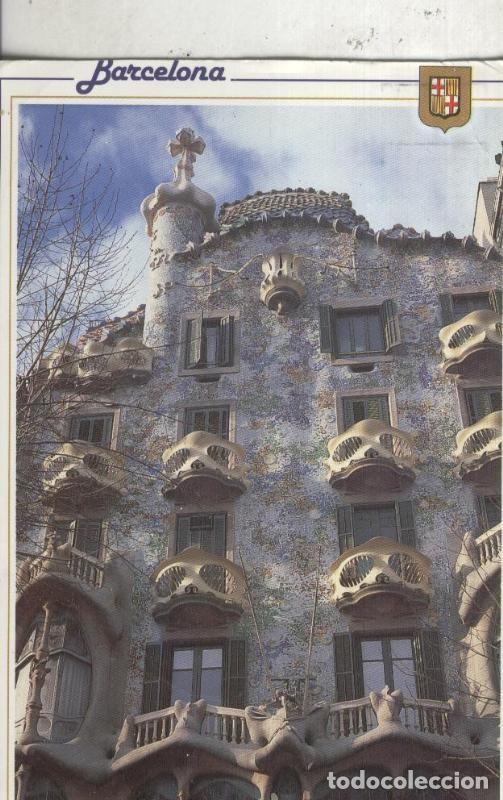 Postales: Postal 4646 : Casa Batllo de Gaudi en Varcelona - Varios